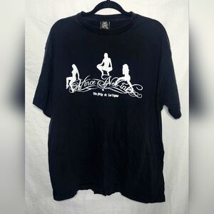 VINCE NEIL Ink The Strip Las Vegas T-Shirt XL Strippers Dancers Rock & Roll